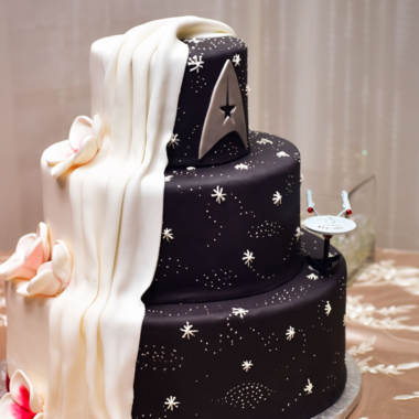 Stunning Steampunk Wedding Includes a Cake Made Out of Nuts, Bolts.